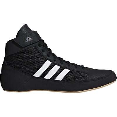 Adidas Herren Havoc Ringerschuhe schwarz weiß Streifen leichte