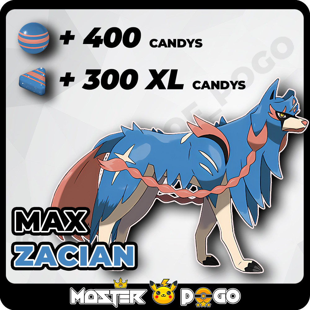 300 XL CANDY FARM for ZACIAN ✅ MAX your ZACIAN | Pokemon GO