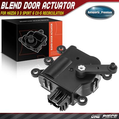 HVAC Heater Blend Door Actuator Recirculation for Mazda 3 3 Sport