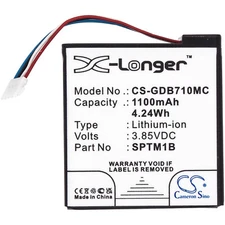 4.24Wh 1100mAh Battery For GoPro Camera Hero 7 Silver,Hero 7 White , P/N: SPTM1B