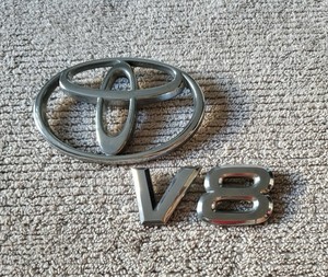 2001-2004 Toyota Sequoia V8 Front Grille Emblem Badge Logo OEM | eBay