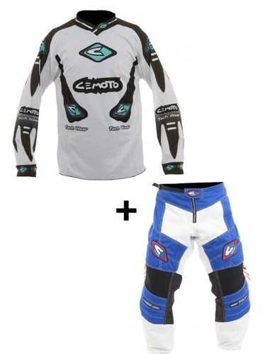 Abbigliamento E Completo X Cross Quad Enduro CEMOTO RACE 07 XS Ultime !!!!  | eBay