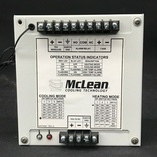 McLean TEC24VCNTLR 24Vdc 20A Thermoelectric Temperature Controller - Afbeelding 3 van 6