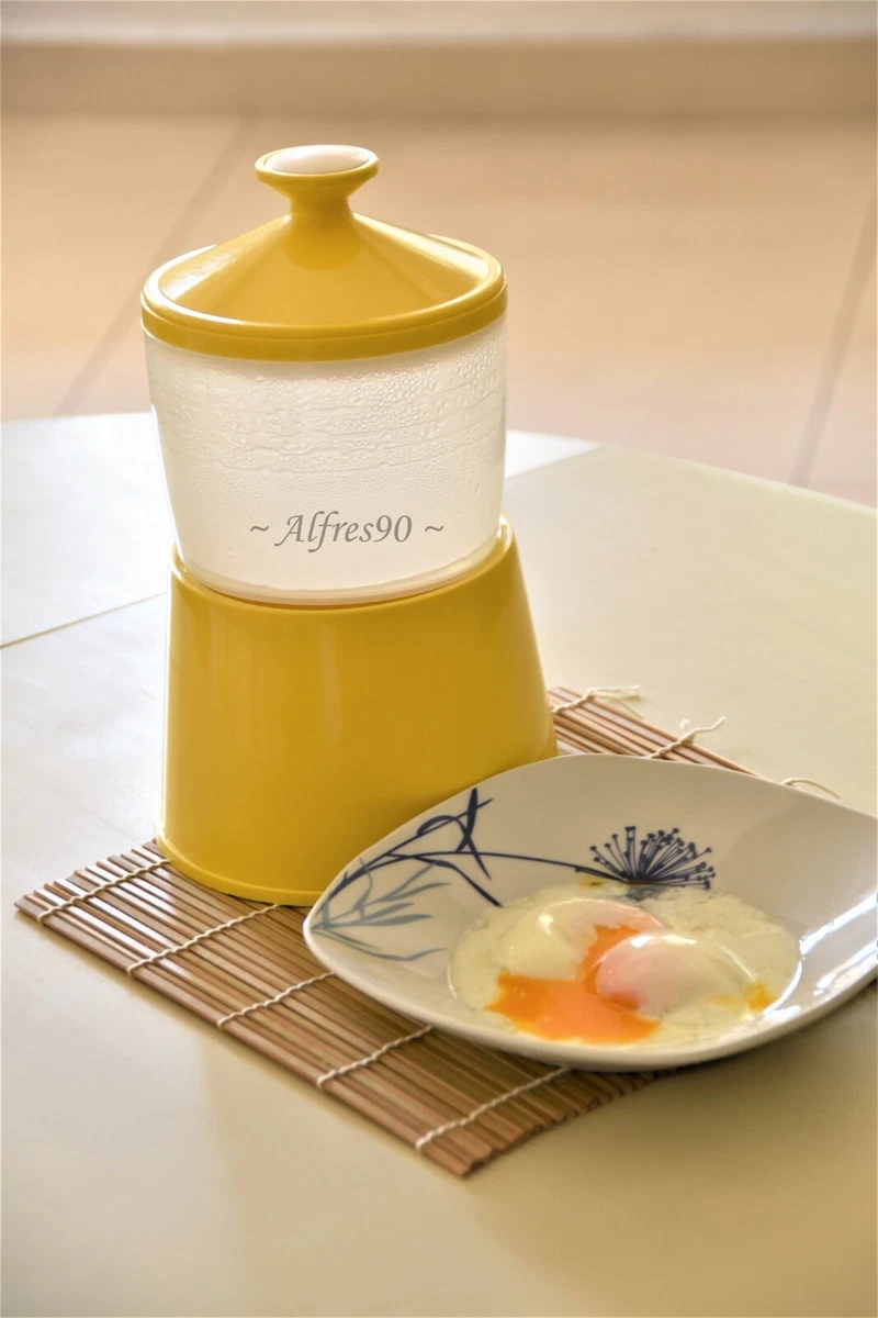 TRADITIONAL SOFT-BOILED EGG MAKER/ BOILER MAX 4 EGGS