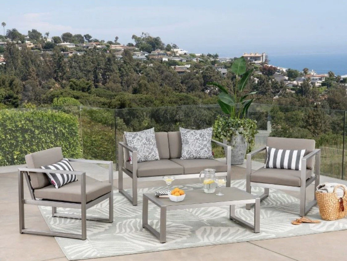Aluminum sectional patio furniture deals