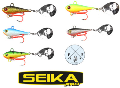 Seika Pro Musashi Slim Bleikopfspinner 8g   Barsch Zander Rapfen Köder