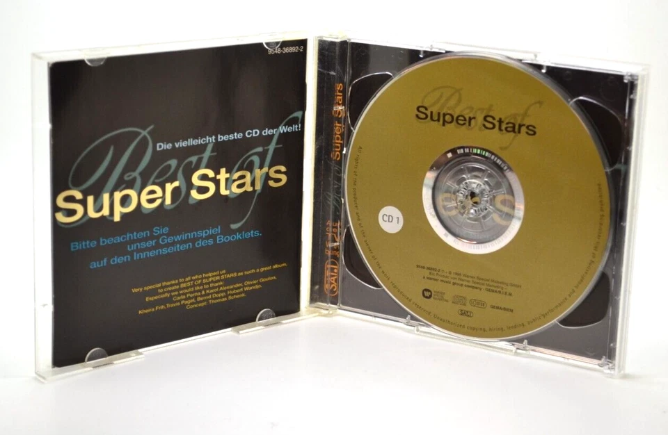 Best of Superstars von Various (2 x CD 1998) - Bild 2 von 3