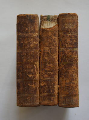 Plutarque - Vies Des Hommes Illustres - Traduction Amyot 1567 - 3 Volumes Rares (Relié)