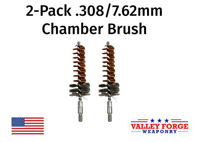 #ad 2pk .308 7.62MM Rifle Chamber Cleaning Brush $11.95