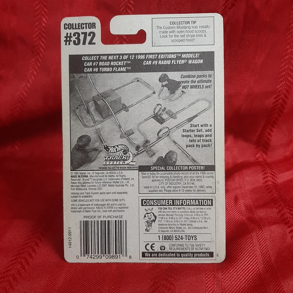 Autobús VW Hot Wheels 1996 primeras ediciones #6/12 Foto 3 de 3