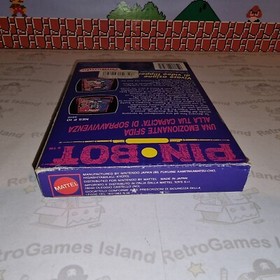 PIN-BOT  NINTENDO NES 8 BIT PAL A VERSIONE MATTEL ITA  CIB PINBOT ITALIANO