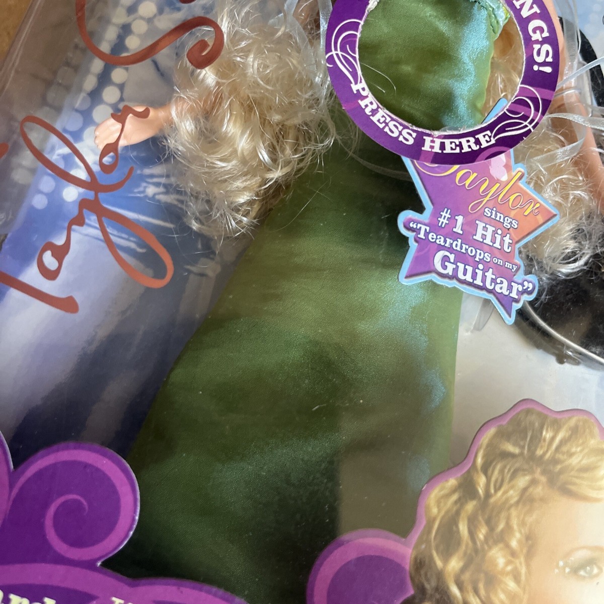 Taylor Swift Teardrops On My Guitar Performance Collection Barbie Doll  RARE | eBay