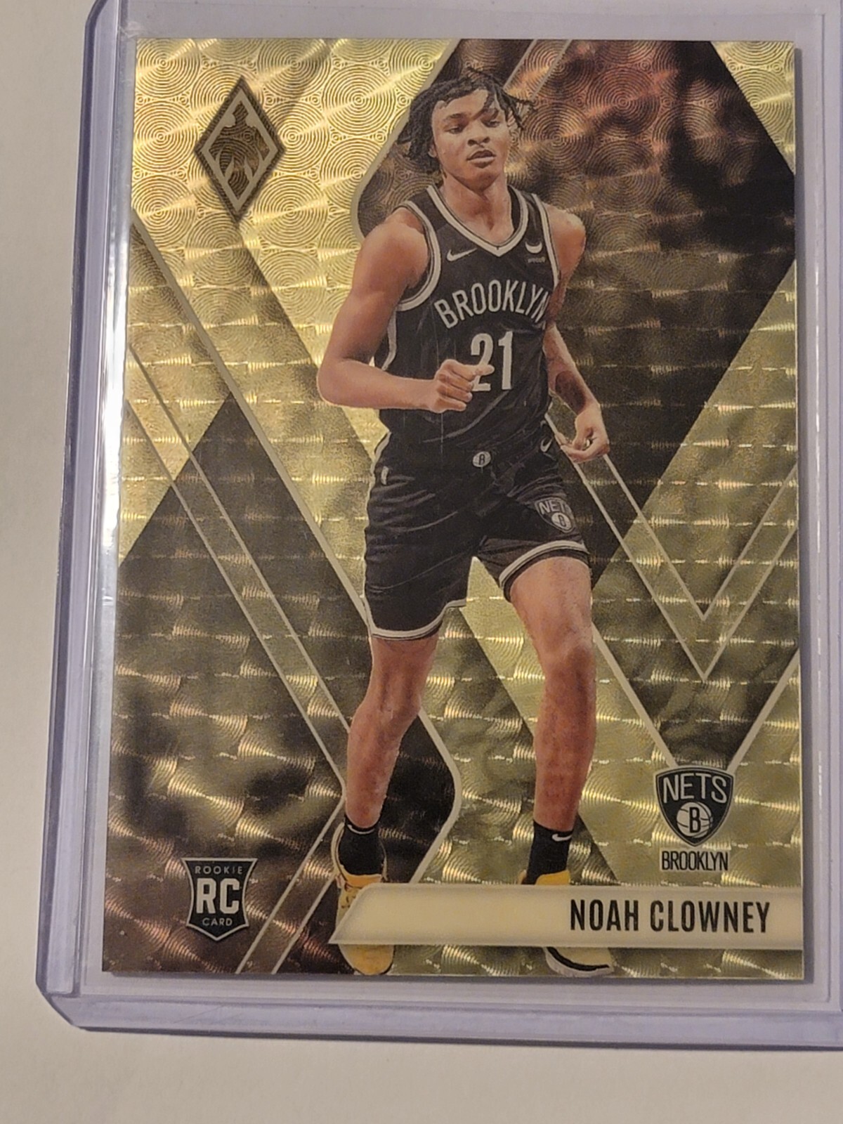 Noah Clowney Brooklyn Nets 2024 Phoenix Gold Superfractor 1/1 True One Of One