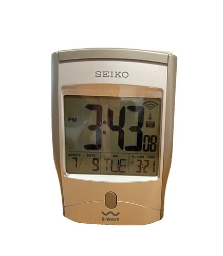 SEIKO Mini Sports Timer Clock Digital SQ815Y FedEx | eBay