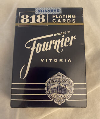 トランプ Fournier 818 vitoria Vintage Heraclio Fournier Vitoria 818 Playing Cards Naipes FACTORY