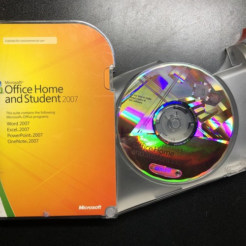 Microsoft MS Office 2007 Home and Student Retail Box, SW Disc w/ Product Key - Picture 3 of 5