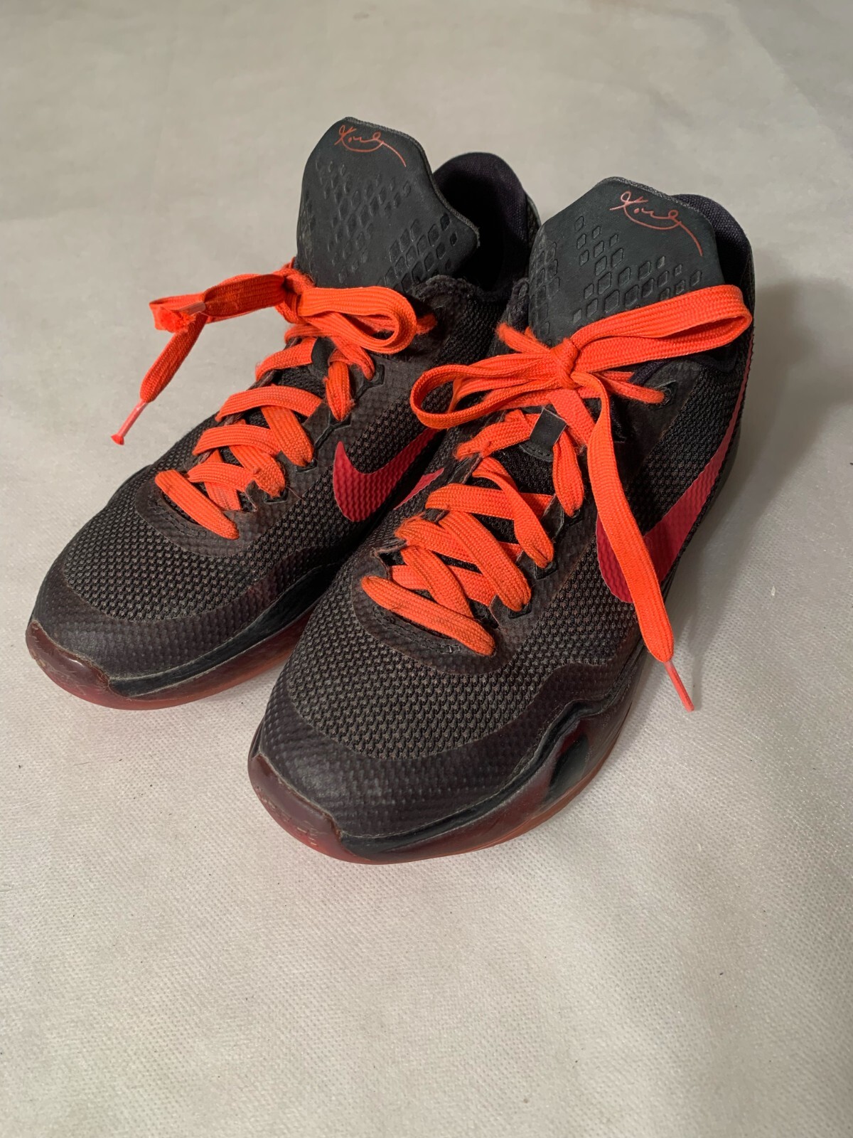 New DS Nike Zoom Kobe X 10 Sz 5Y Rare Westchester HS PE Bred