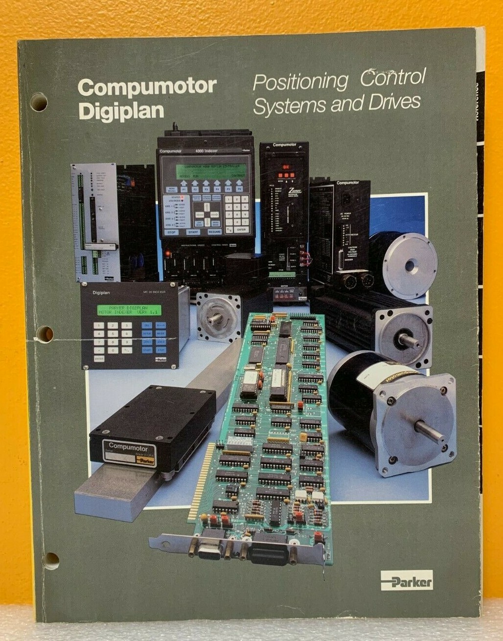 Parker Compumotor Digiplan Positioning Control Systems & Drives 91-92 Catalog.