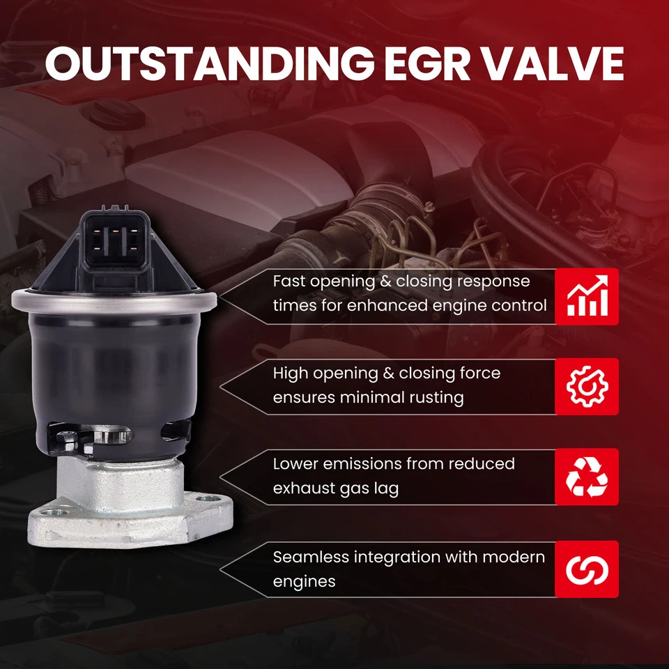 Válvula EGR para Acura CL 1998-1999 y Honda Accord 98-02 y Honda Odyssey 1998 2,3 L Foto 3 de 4