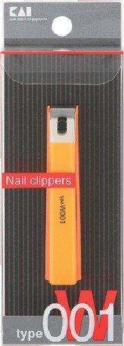 KAI Nail Clippers Type W001 Orange Japan | eBay