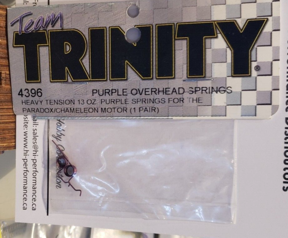Trinity 4396 Paradox/Chameleon Spring Set Heavy Purple Overhead