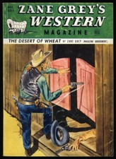 1948 ZANE GREY'S WESTERN Volume 2 10 "The Desert Of Wheat" DELL Digest Magazine