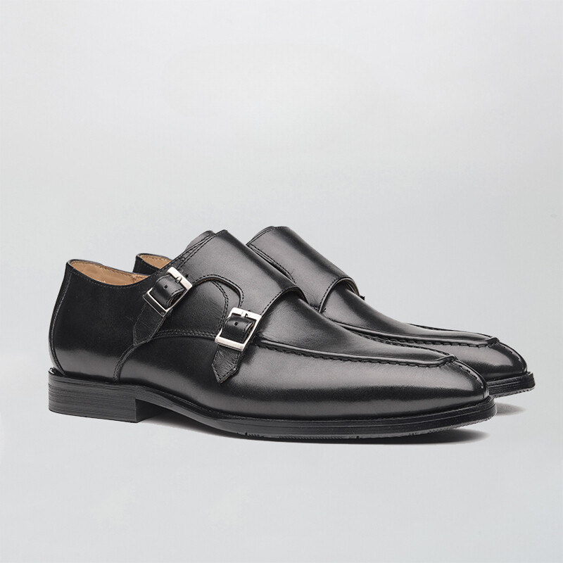 靴 vintage square toe leather shoes Vintage Men Brown Leather Shoes Lace up Oxford Square Toes