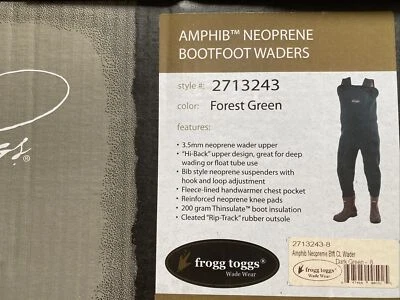 Frogg Toggs AMPHIB Neoprene Bootfoot Waders-8