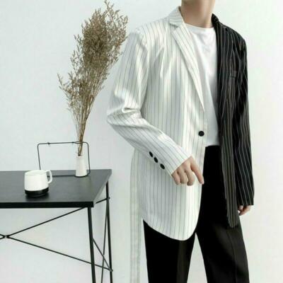 mens tie waist blazer