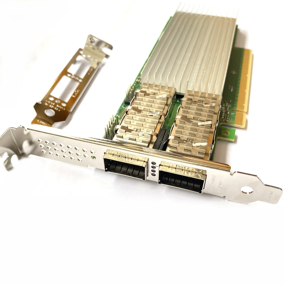 OEM Intel 100GbE E810-CQDA2 2Port QSFP28 Eth Network Adapter E810CQDA2G2P5 - Image 3 of 4