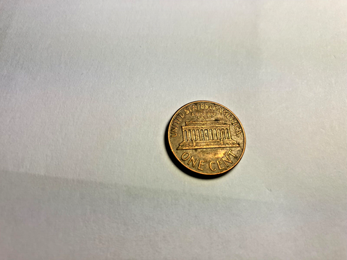1962-d BN Lincoln penny “L” close to rim - Picture 2 of 2