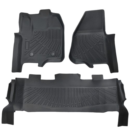 TPE Floor Mats Liner For 2012-2016 Ford F-250/F-350/F-450 SuperCrew Cab 3D Model
