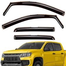 Extra Durable Window Deflectors in-Channel Window Visors Rain Guards Fit for ...