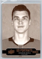 2021-22 Upper Deck #P-70 Adam Ruzicka Calgary Flames UD Portraits