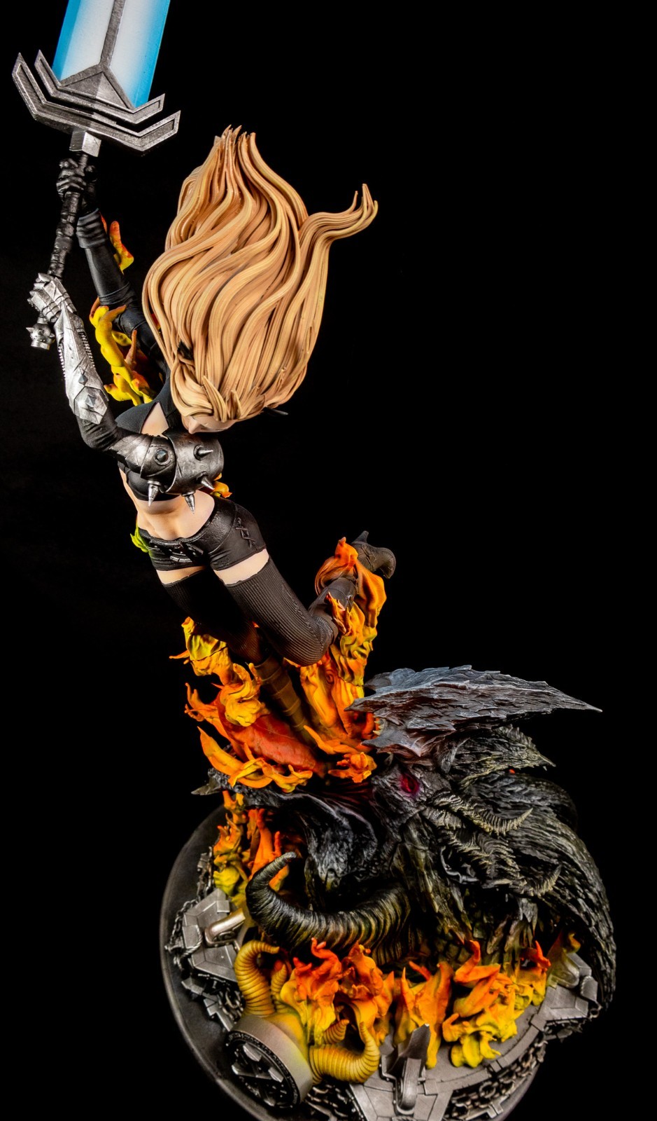 Magik vs Limbo DragonResin Figure Pro Painted 1/8 Scale + Signed COA!