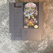 Asmik Conquest of the Crystal Palace Nintendo NES Game Cartridge