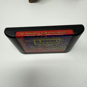 Vintage Dr. Robotnik's Mean Bean Machine Sega Genesis Puzzle Game Case & Cart