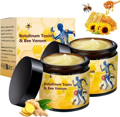 Bee Venom Joint Relief Cream, Bee Venom Joint Gel with Natural Formula for Neck,