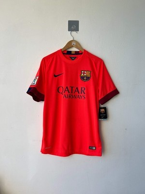 Barcelona 2014-15 Away Shirt Suarez #9 (NEW) (M) Authentic Retro