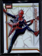 Spider-Punk 2026 Topps Chrome Marvel Comics #166 Refractor