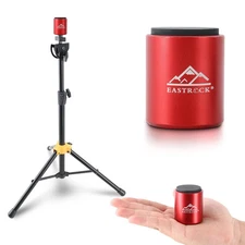 MINI Practice Drum Pad With Stand, 2.16 Inches Double Sided Silent Drum Pad