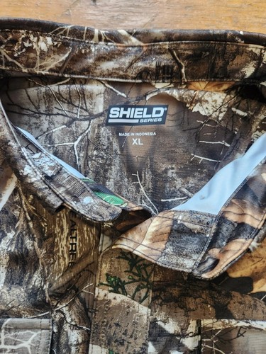Scent Blocker Terratec Button Down Shirt Deer Turkey Hunting Shirt Size XL $80 - Picture 12 of 12