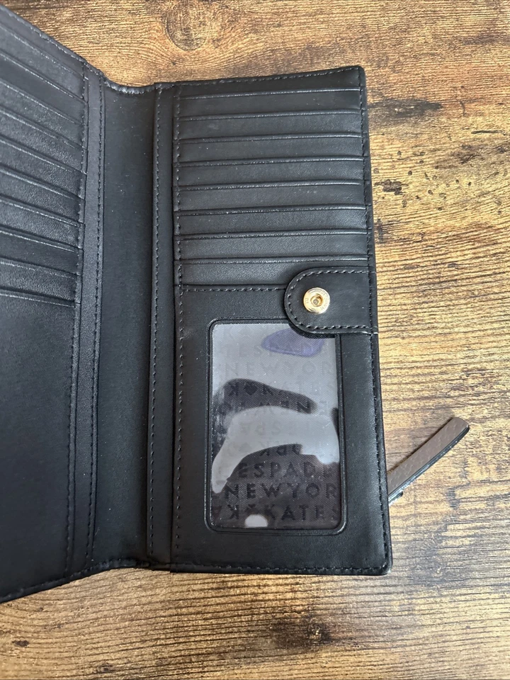 kate spade new york Staci Colorblock Large Slim Bifold Wallet Leather - Image 3 of 4