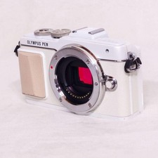 Olympus Pen Lite E-PL7 White Mirrorless Digital Camera Body MFT Micro 16.05MP