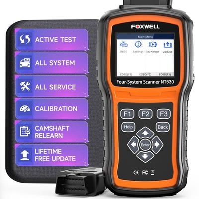 FOXWELL NT530 Plus for Ford Bidirectional OBD2 OBDII Scanner Car Diagnostic Tool