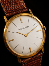Jaeger-LeCoultre Ultra Thin 18K Solid Gold Ma...