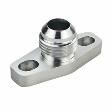 AN10 Turbo Oil Return Drain Flange Adapter Fit For Garrett GT28 GT30 GT35 T25