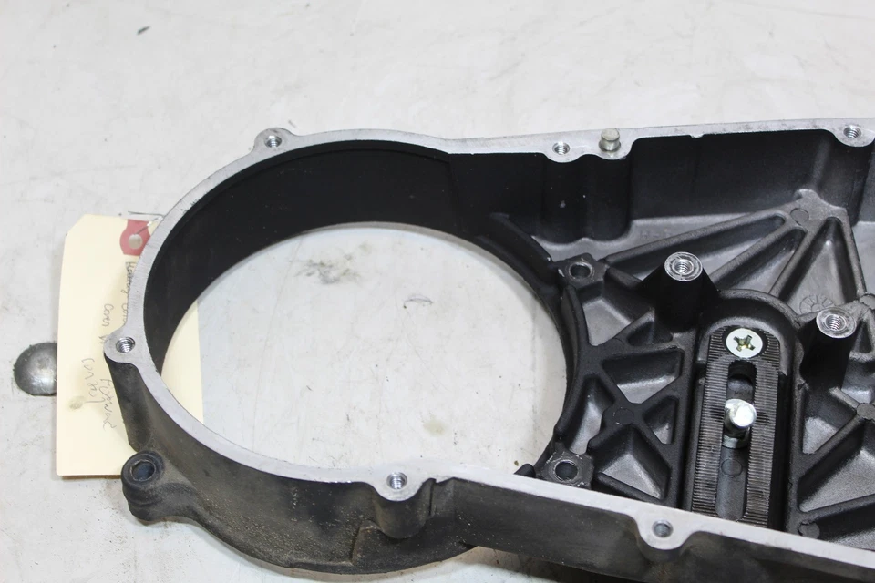 94-06 Harley OEM Softail tampa de embreagem primária interna preta controle frontal - Imagem 3 de 4