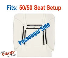 1992-1996 Ford Bronco XLT -Passenger Side Bottom Replacement Seat Foam Cushion