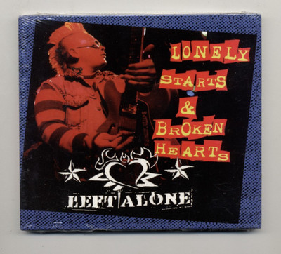 LEFT ALONE - Lonely Starts & Broken Hearts / Sealed CD / 2005 Epitaph 80476-2